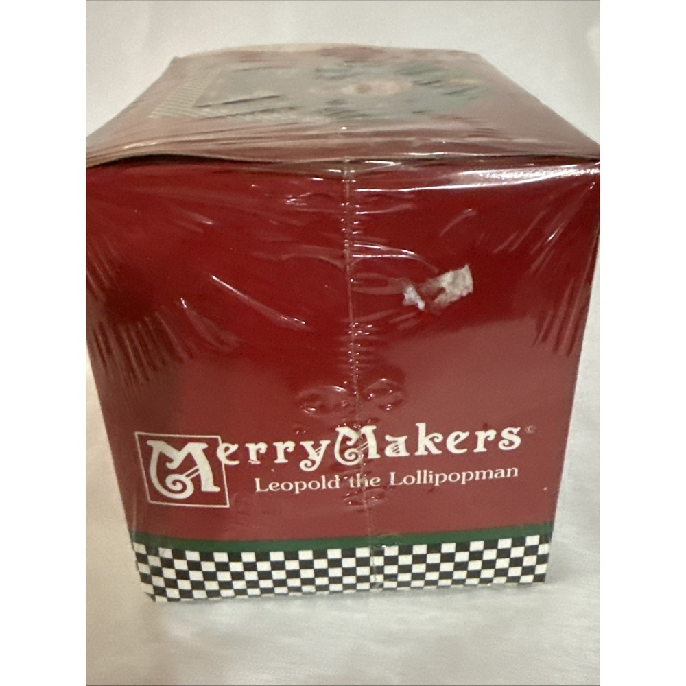 Vintage Dept 56 Merry Makers Leopold the Lollipopman Figurine Sealed - Picture 6 of 8